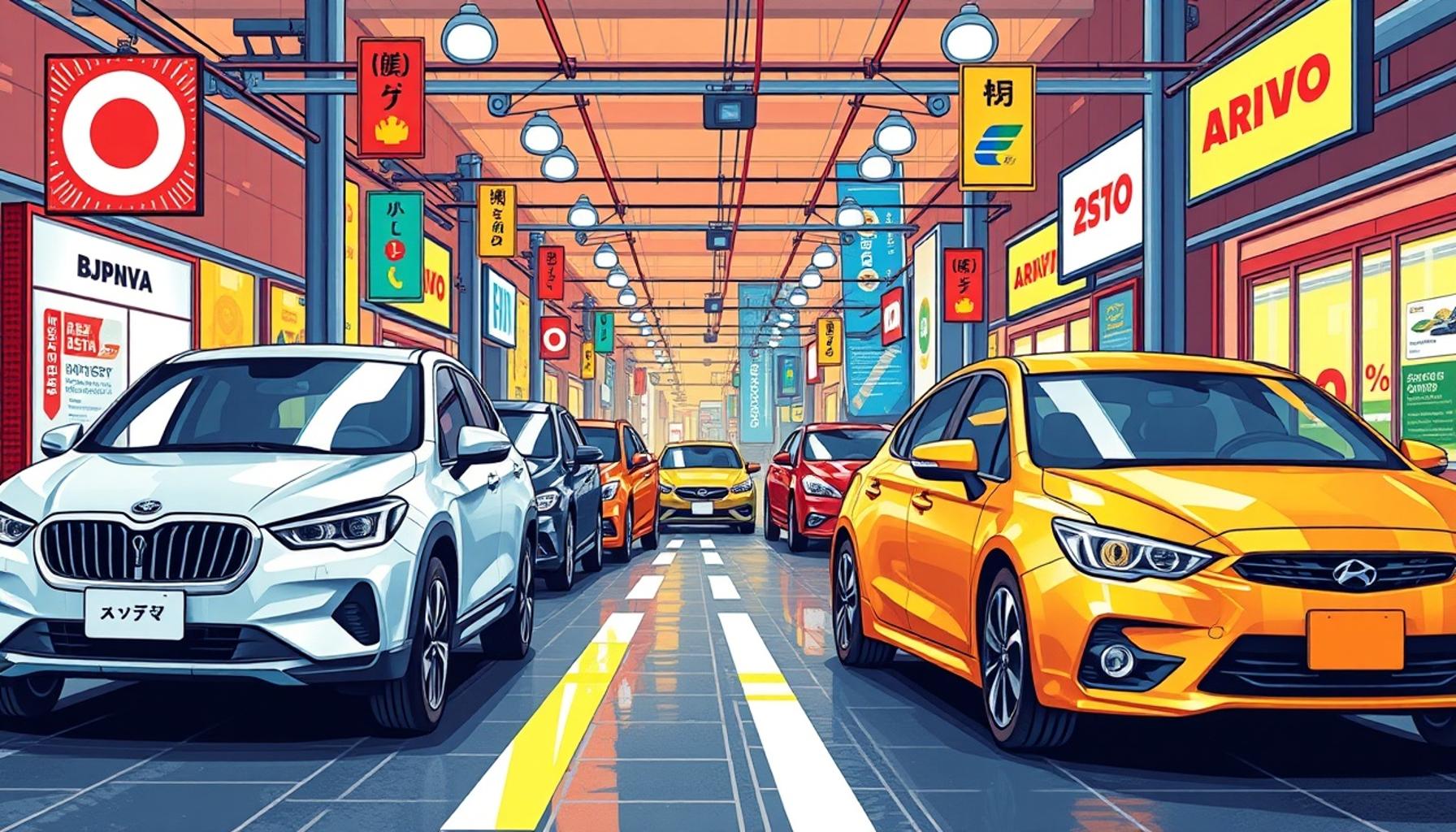 日本の自動車産業におけるデジタルマーケティングのトレンドとその販売への影響