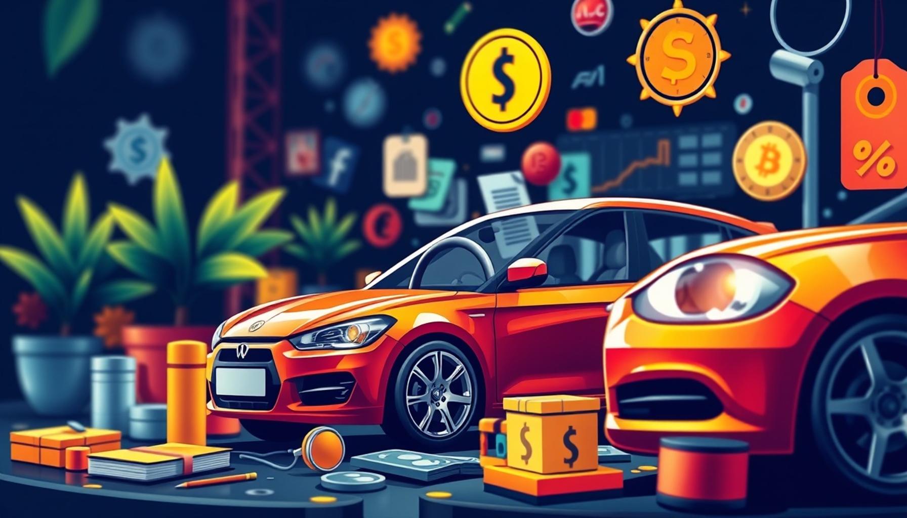 Estratégias de marketing de cartões de crédito voltadas para o setor automotivo